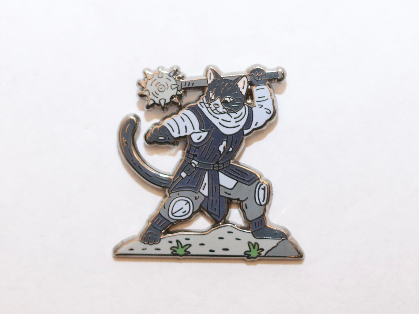 Cat Warrior Pin